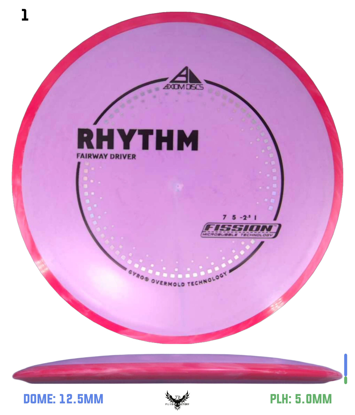 Axiom Fission Rhythm - New Stock Stamp