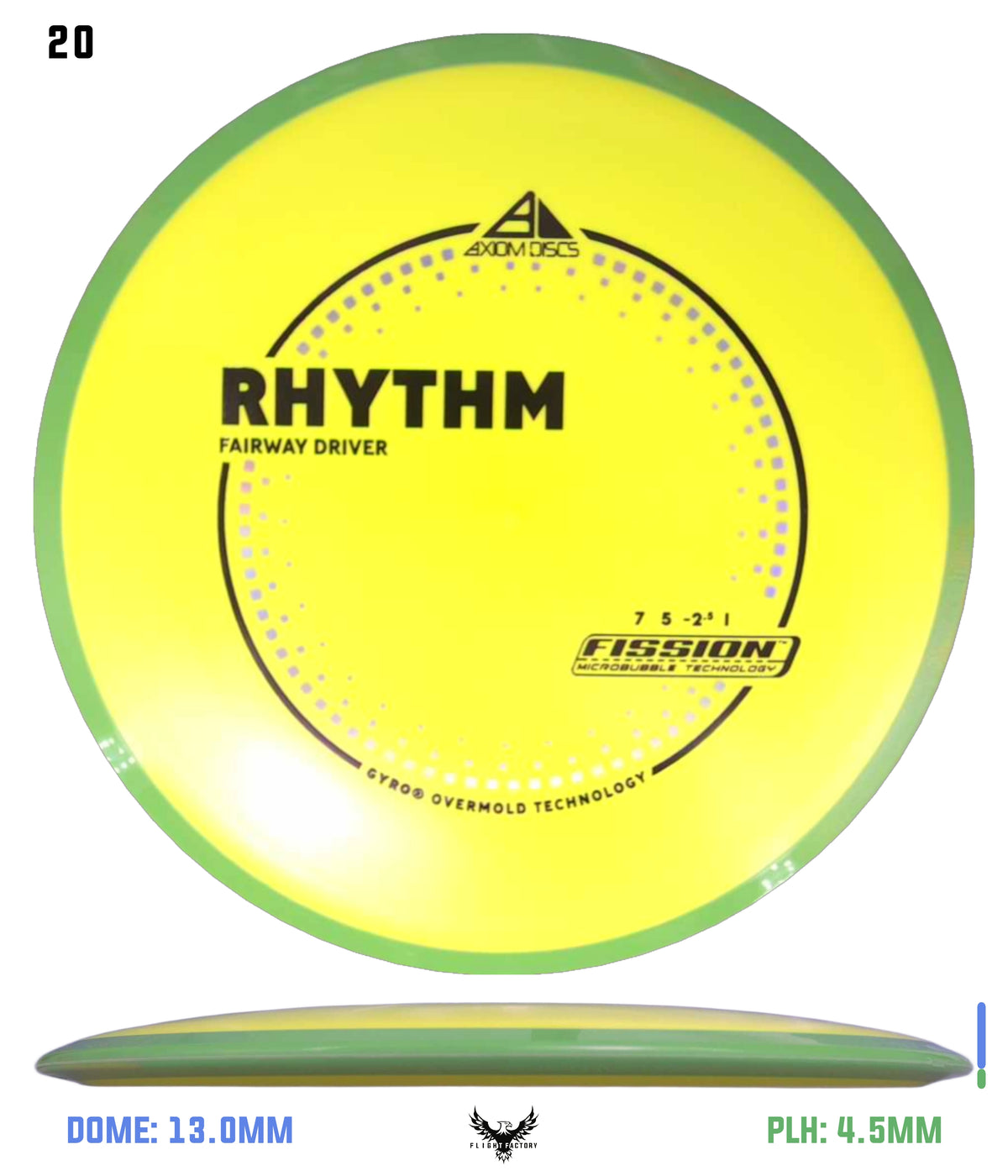 Axiom Fission Rhythm - New Stock Stamp