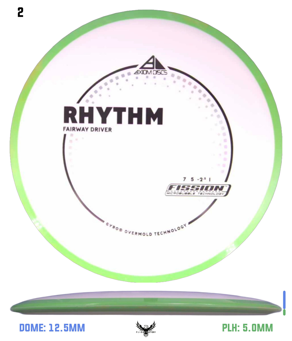 Axiom Fission Rhythm - New Stock Stamp