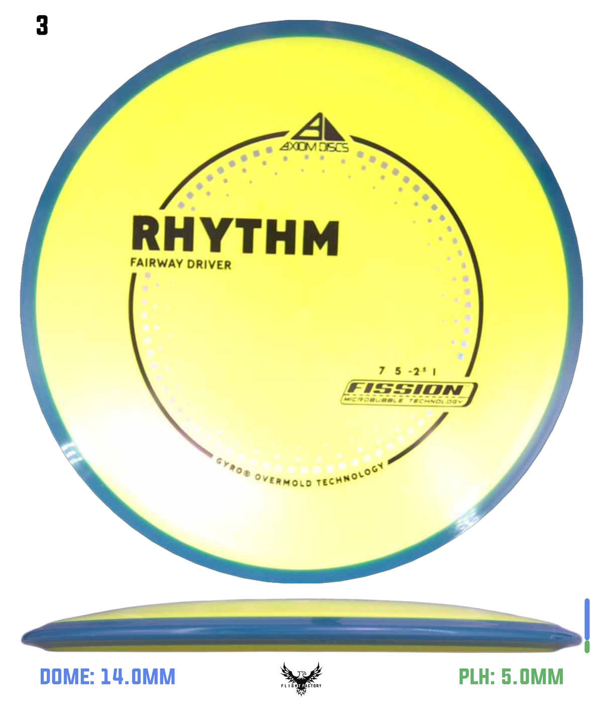 Axiom Fission Rhythm - New Stock Stamp