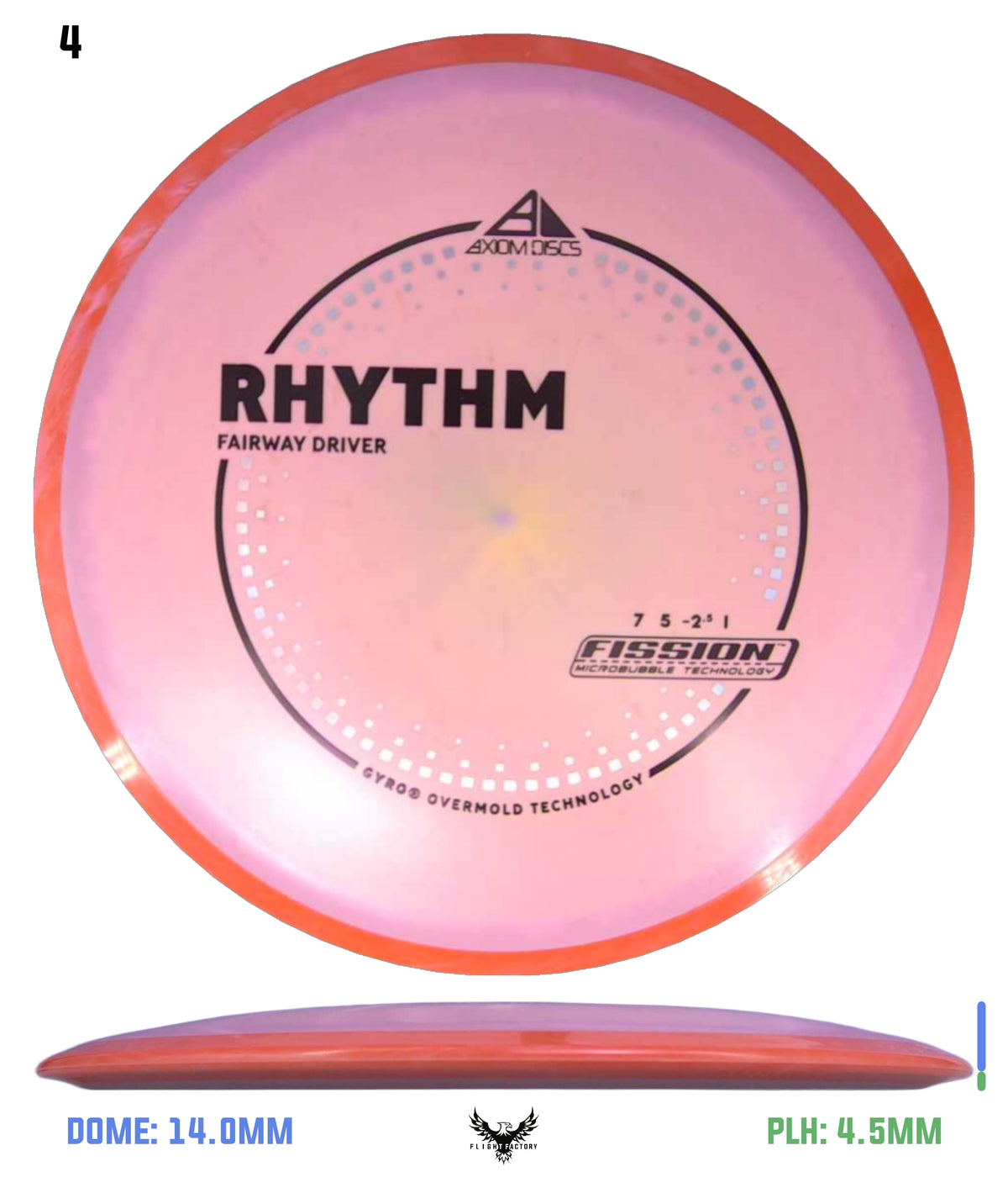 Axiom Fission Rhythm - New Stock Stamp