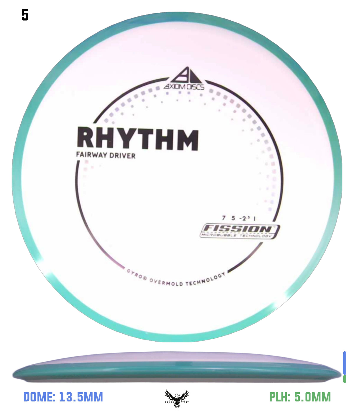 Axiom Fission Rhythm - New Stock Stamp