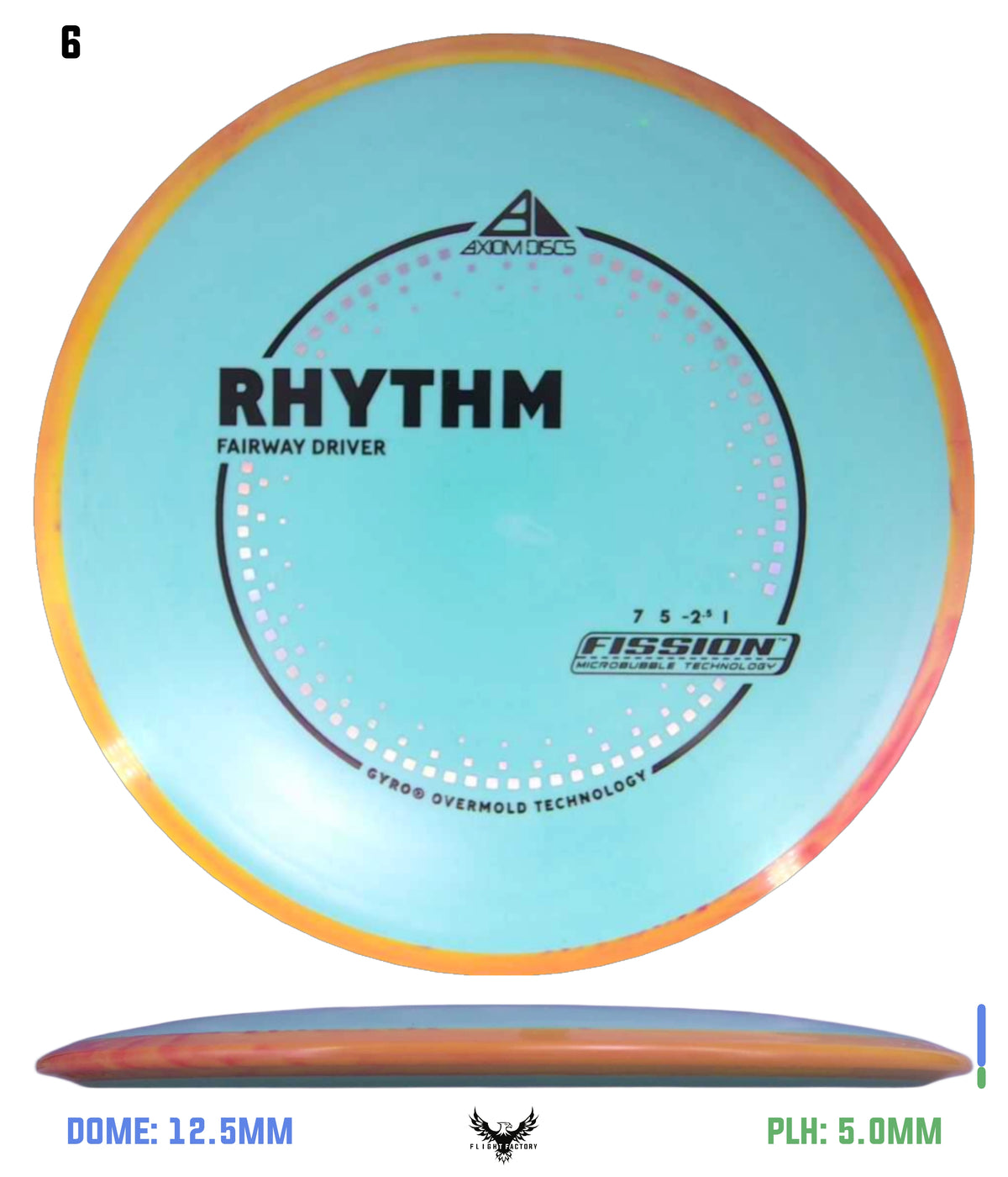 Axiom Fission Rhythm - New Stock Stamp