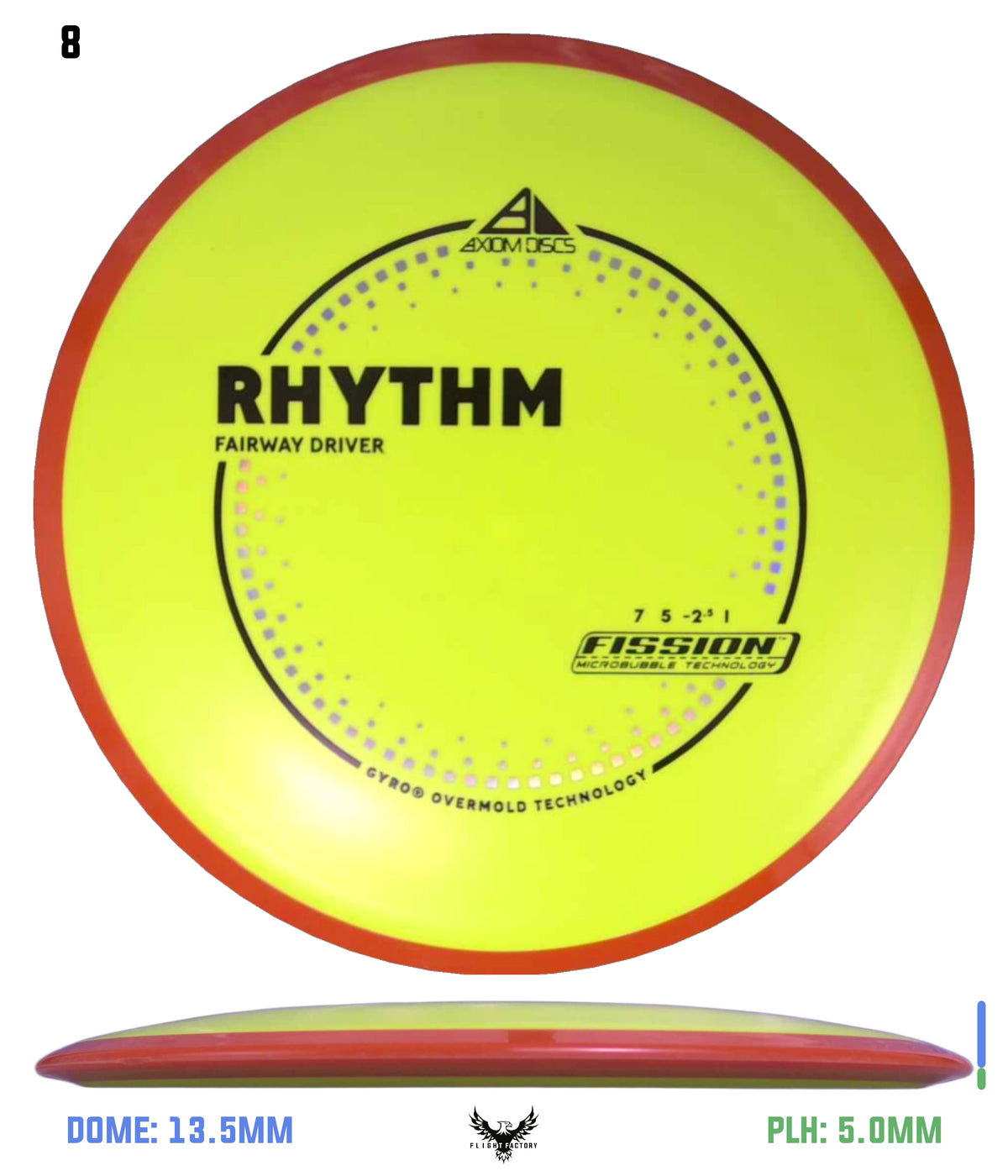 Axiom Fission Rhythm - New Stock Stamp