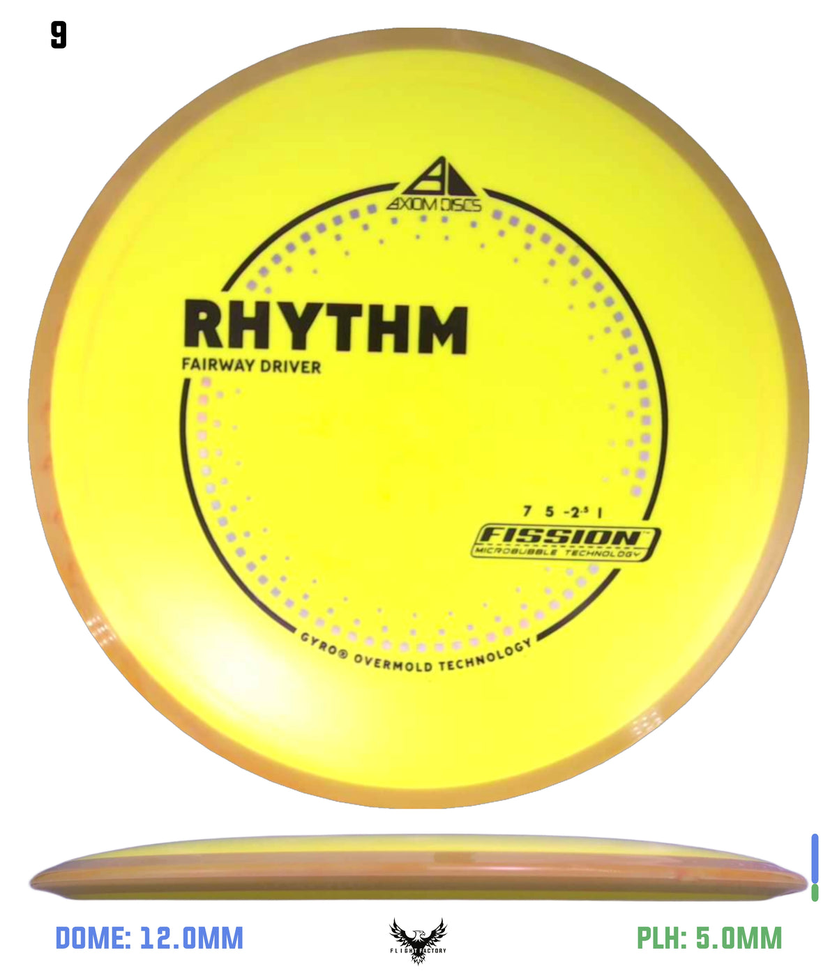 Axiom Fission Rhythm - New Stock Stamp