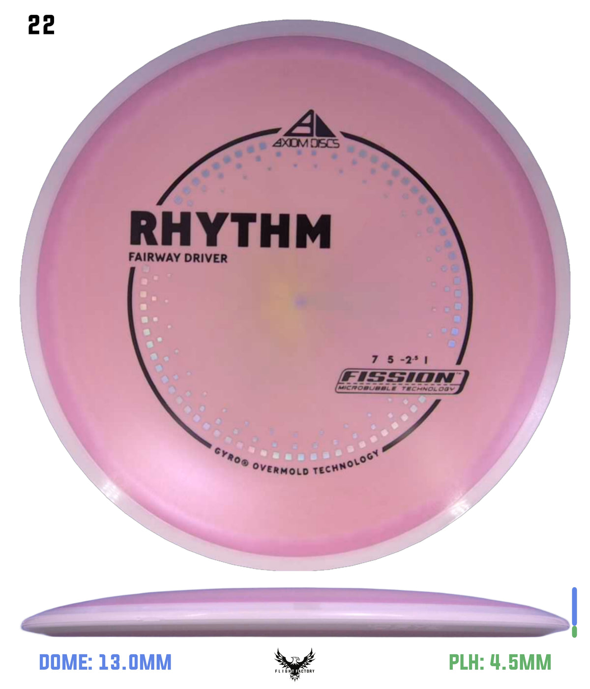 Axiom Fission Rhythm - New Stock Stamp