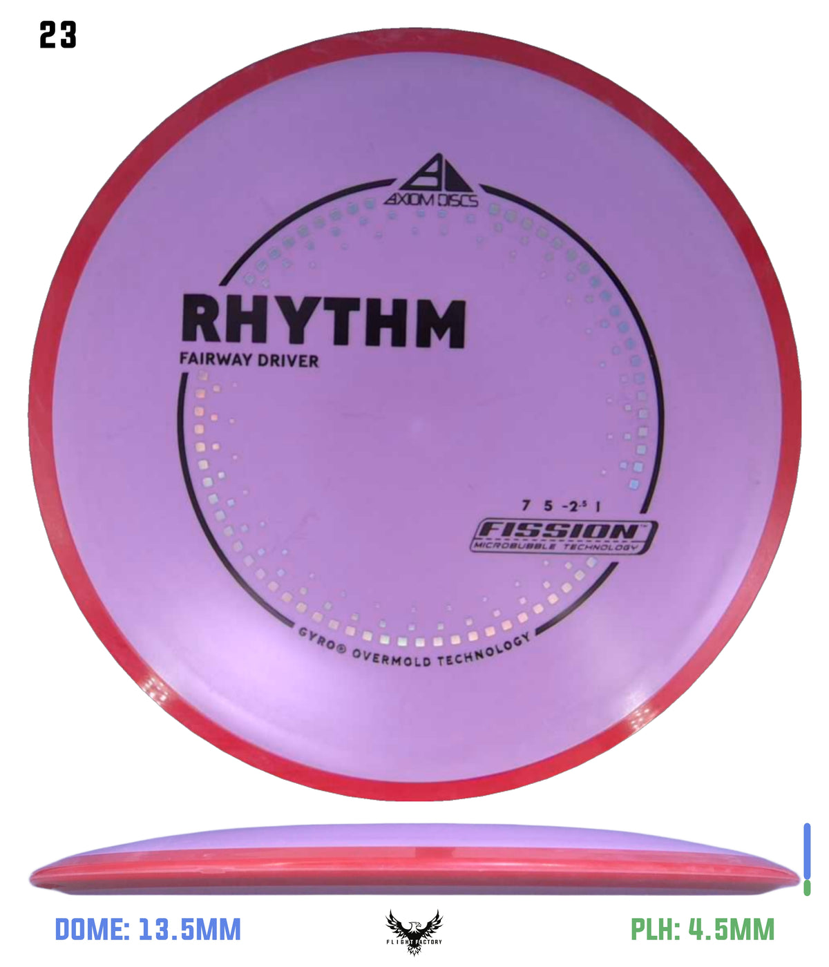 Axiom Fission Rhythm - New Stock Stamp