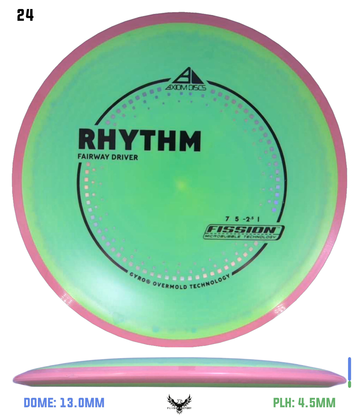 Axiom Fission Rhythm - New Stock Stamp