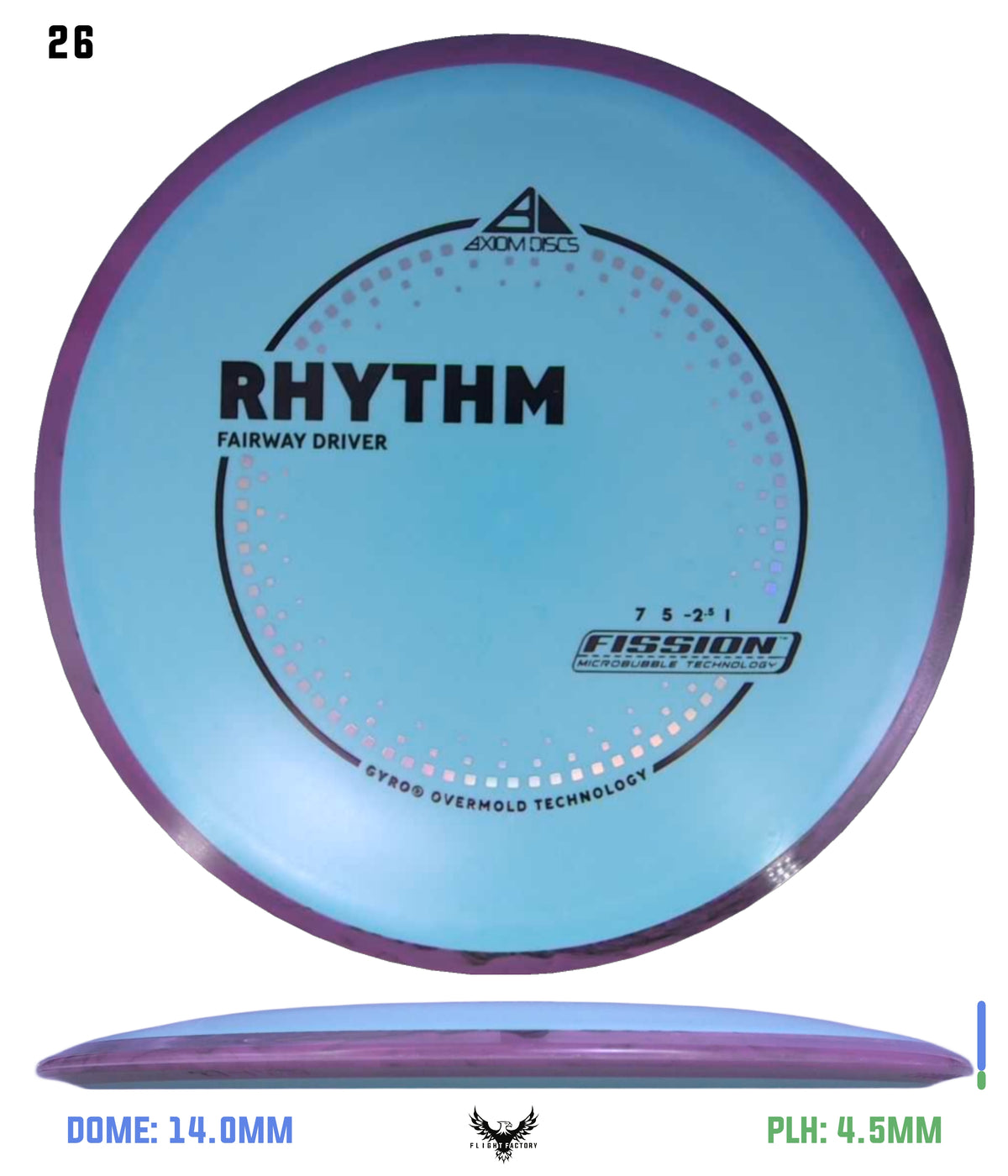 Axiom Fission Rhythm - New Stock Stamp