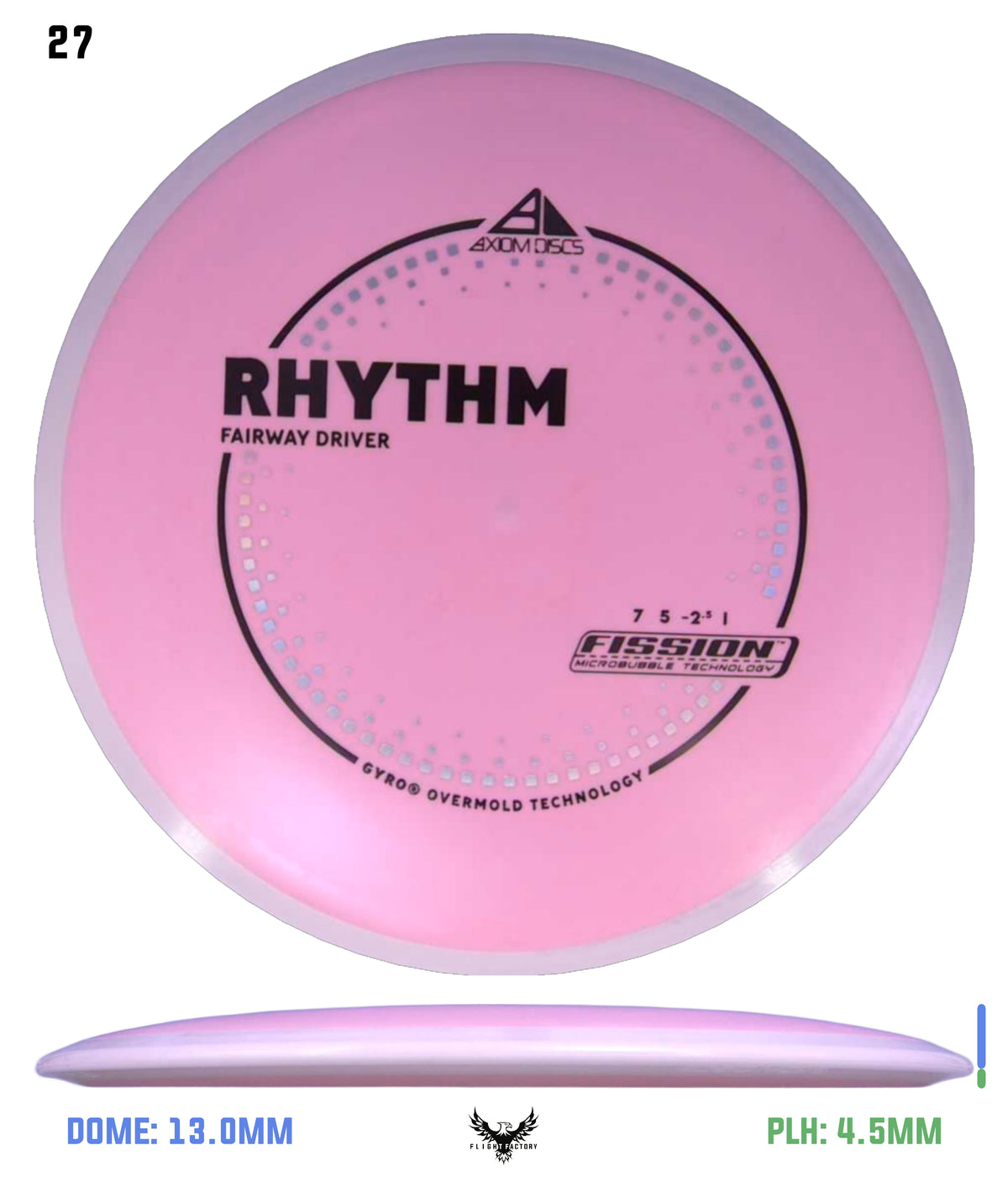 Axiom Fission Rhythm - New Stock Stamp