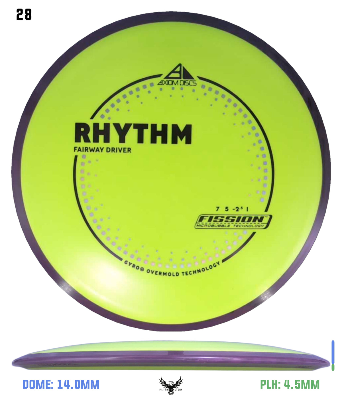 Axiom Fission Rhythm - New Stock Stamp