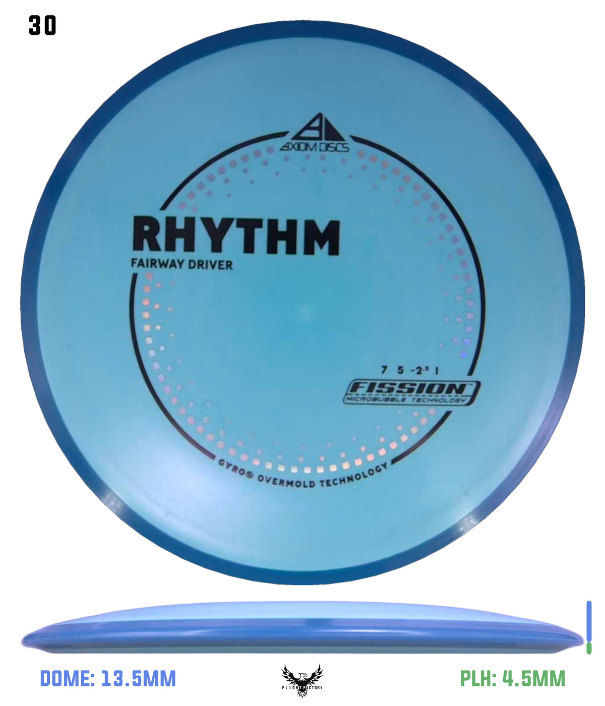 Axiom Fission Rhythm - New Stock Stamp