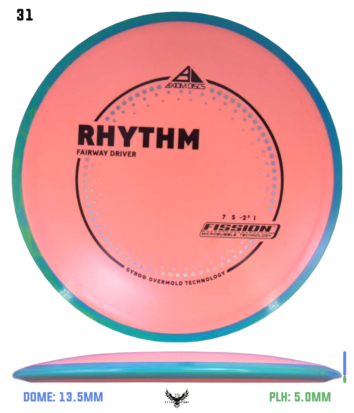 Axiom Fission Rhythm - New Stock Stamp