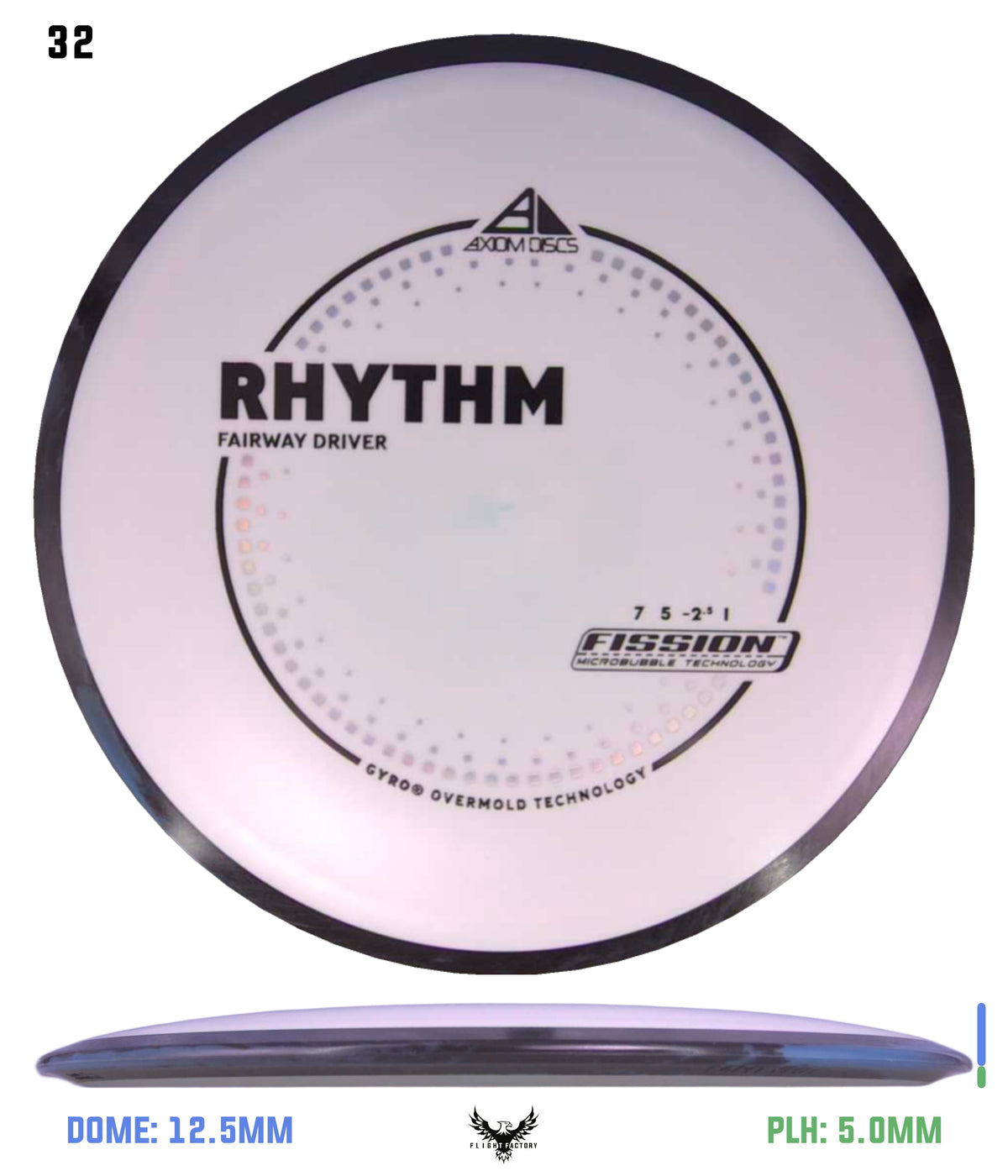 Axiom Fission Rhythm - New Stock Stamp