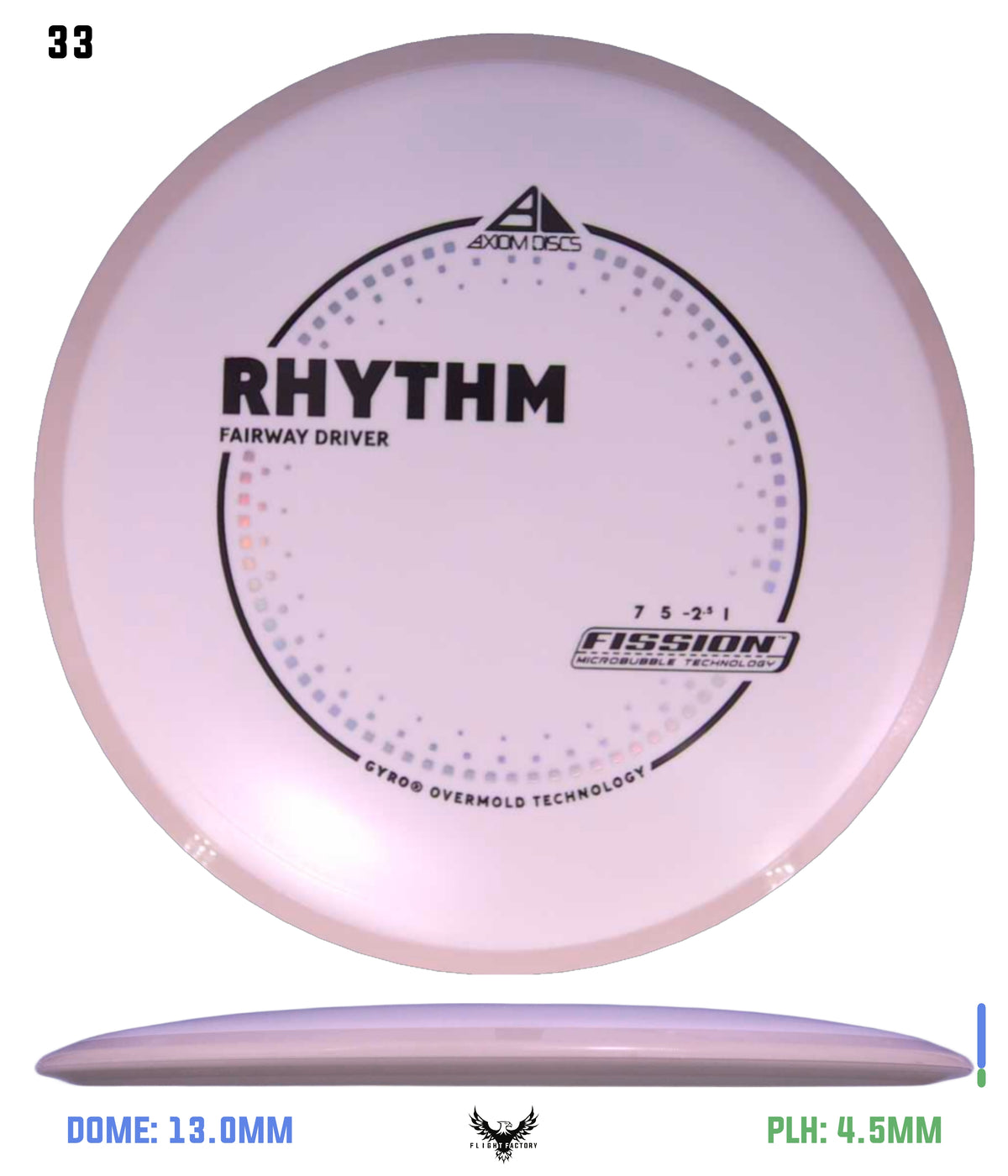Axiom Fission Rhythm - New Stock Stamp
