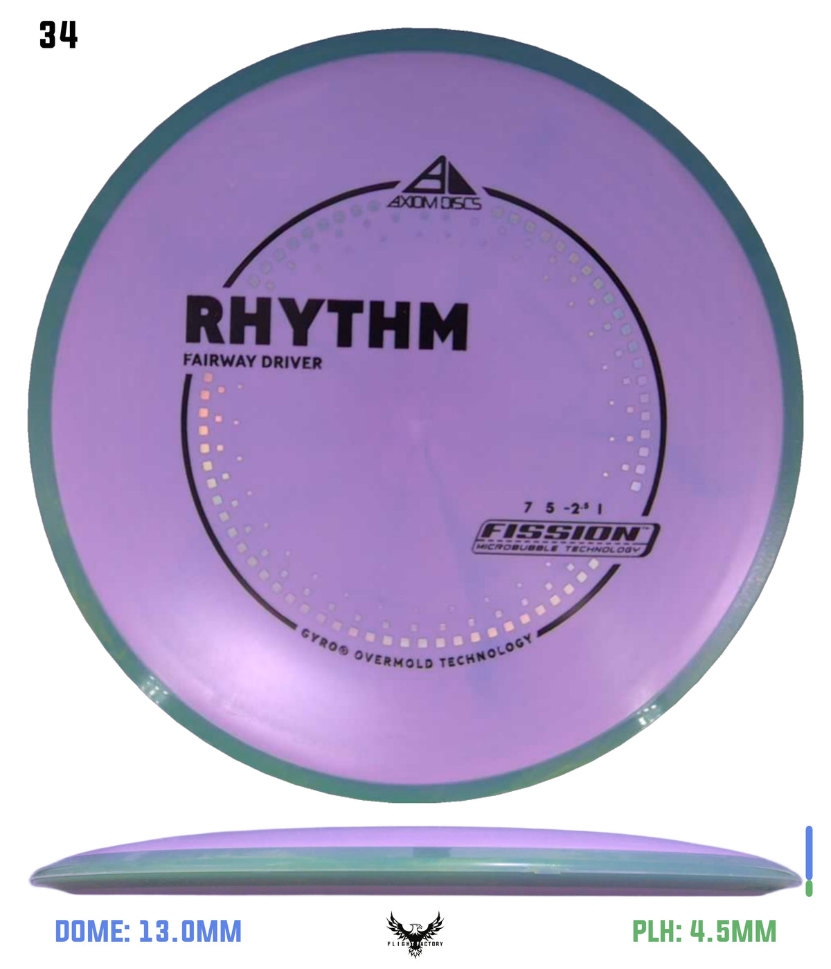 Axiom Fission Rhythm - New Stock Stamp