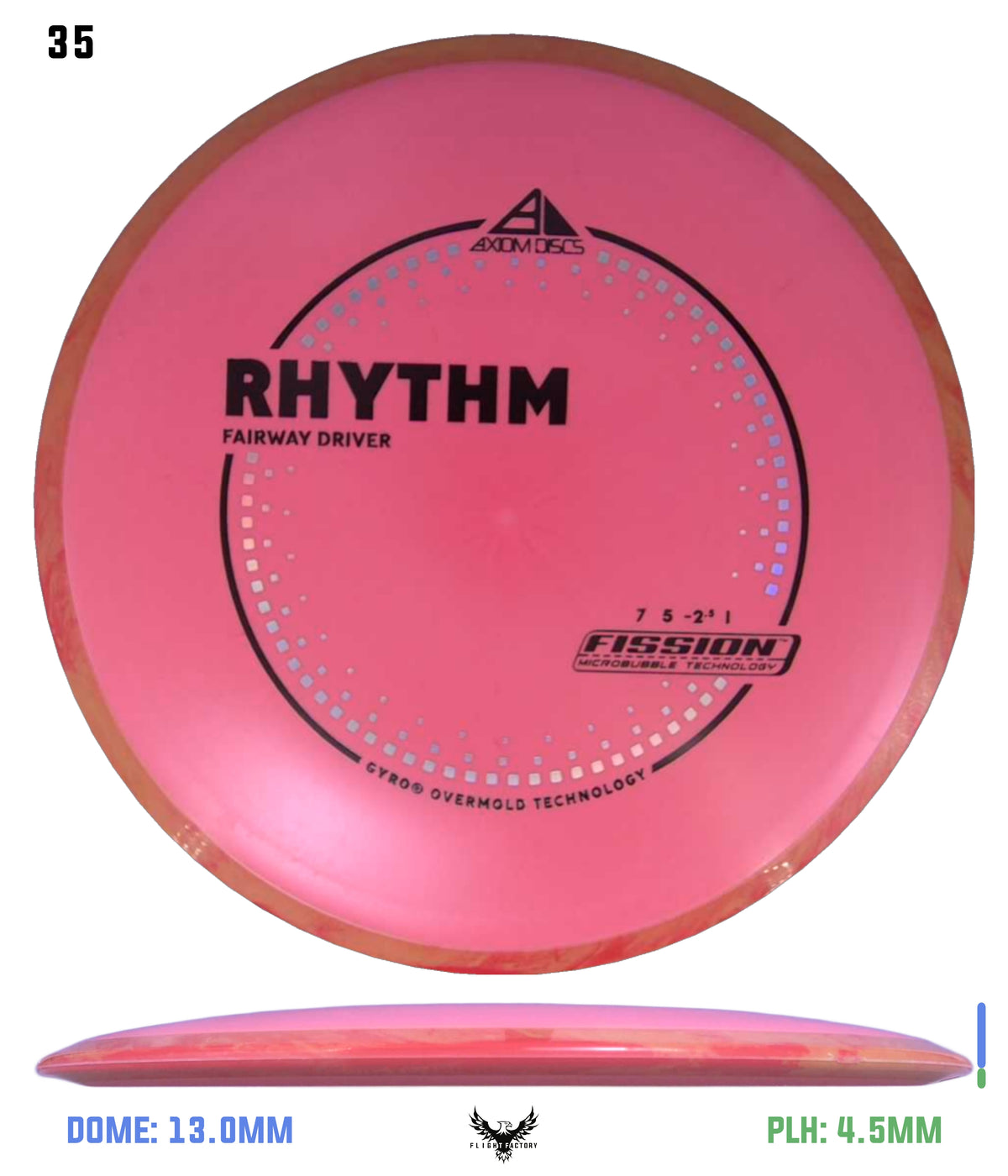 Axiom Fission Rhythm - New Stock Stamp