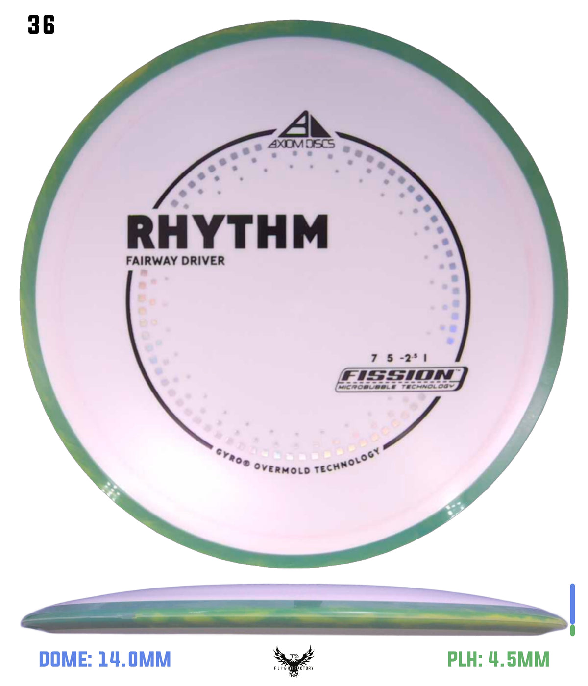 Axiom Fission Rhythm - New Stock Stamp