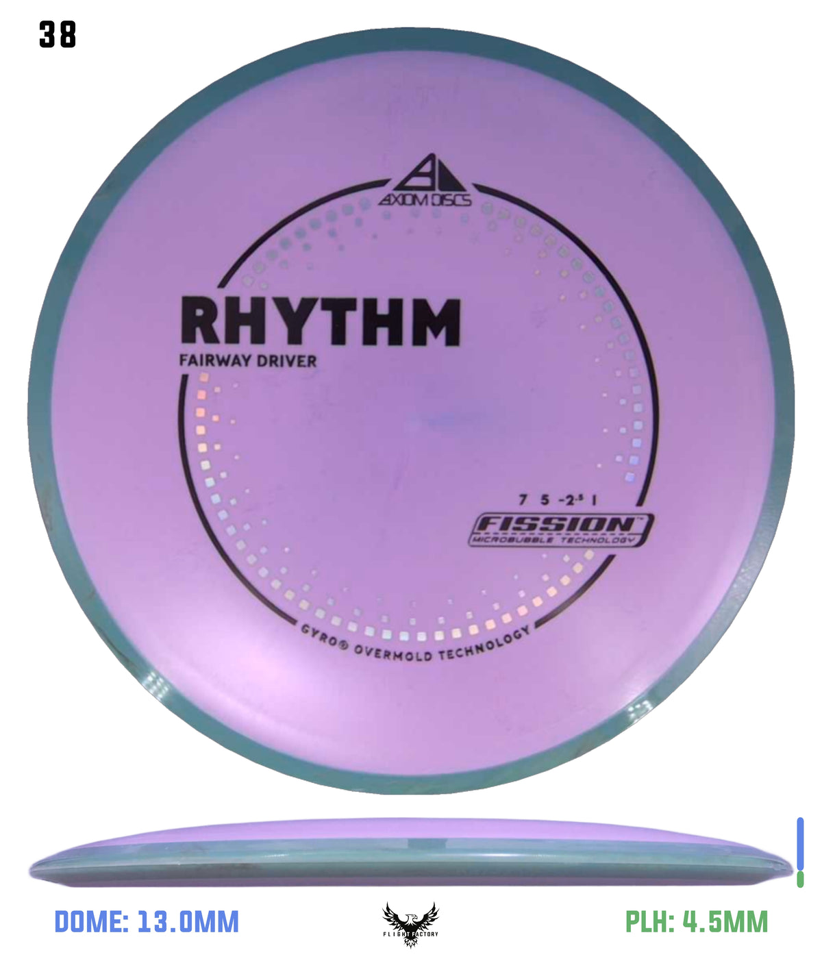 Axiom Fission Rhythm - New Stock Stamp
