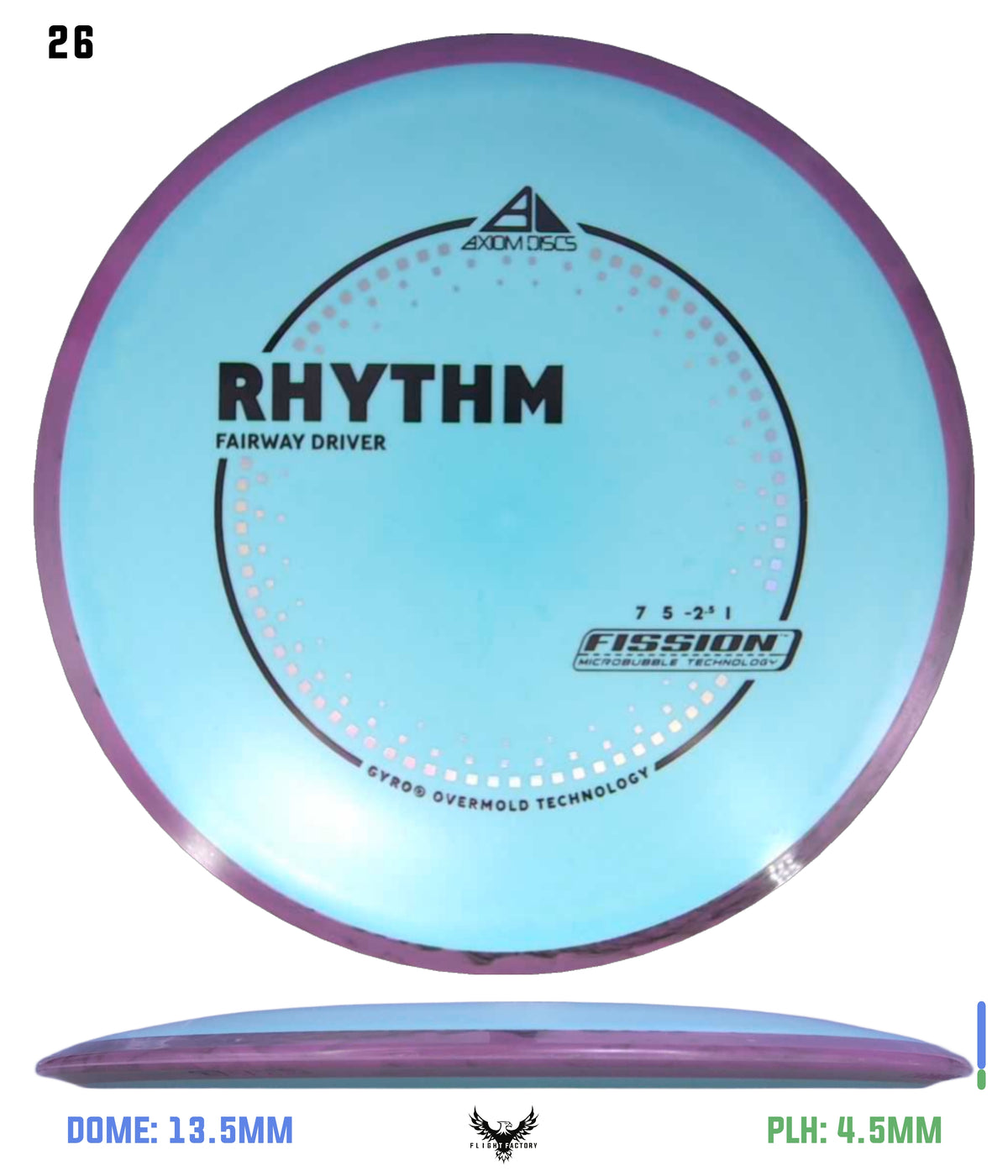 Axiom Fission Rhythm - New Stock Stamp