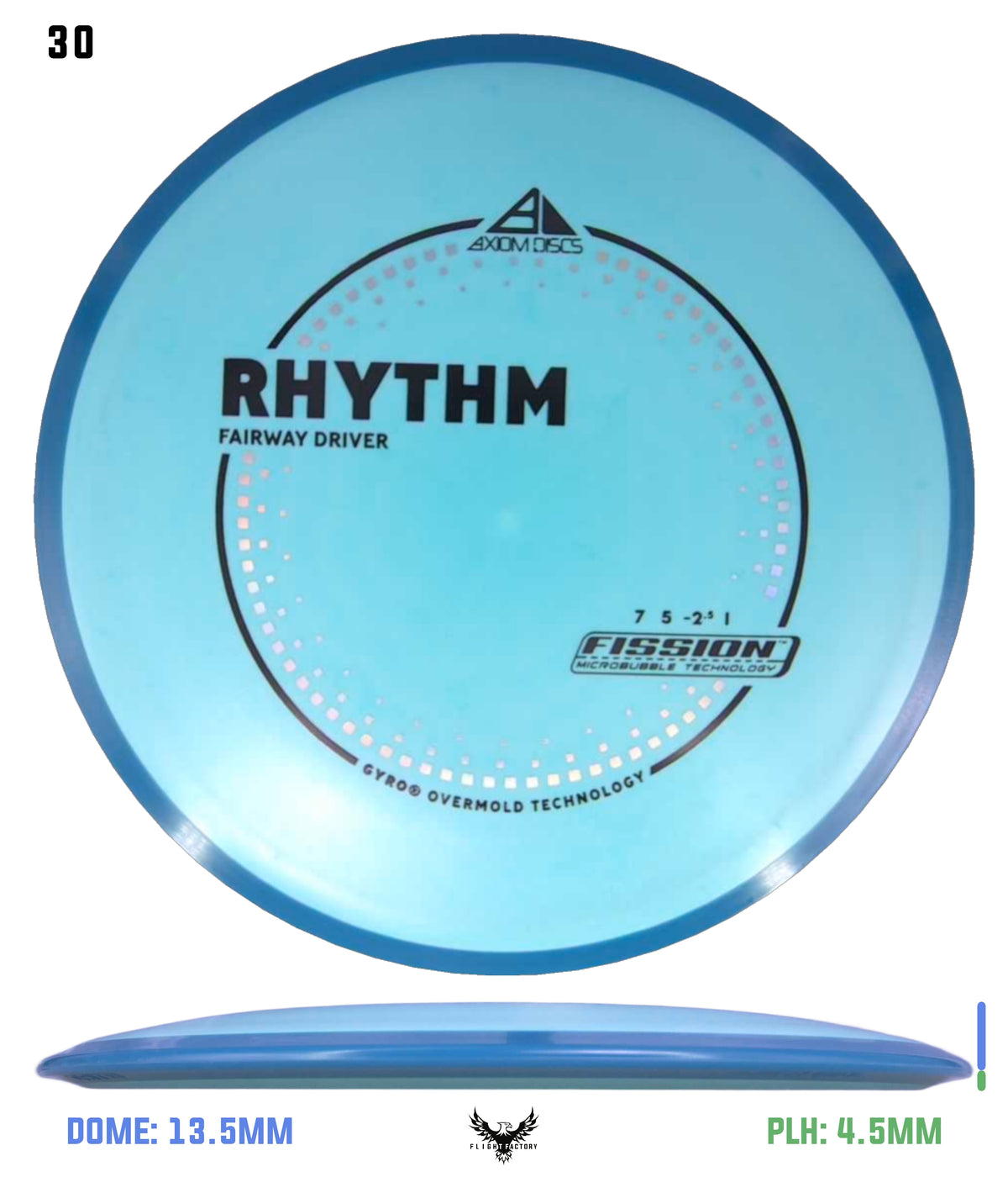 Axiom Fission Rhythm - New Stock Stamp