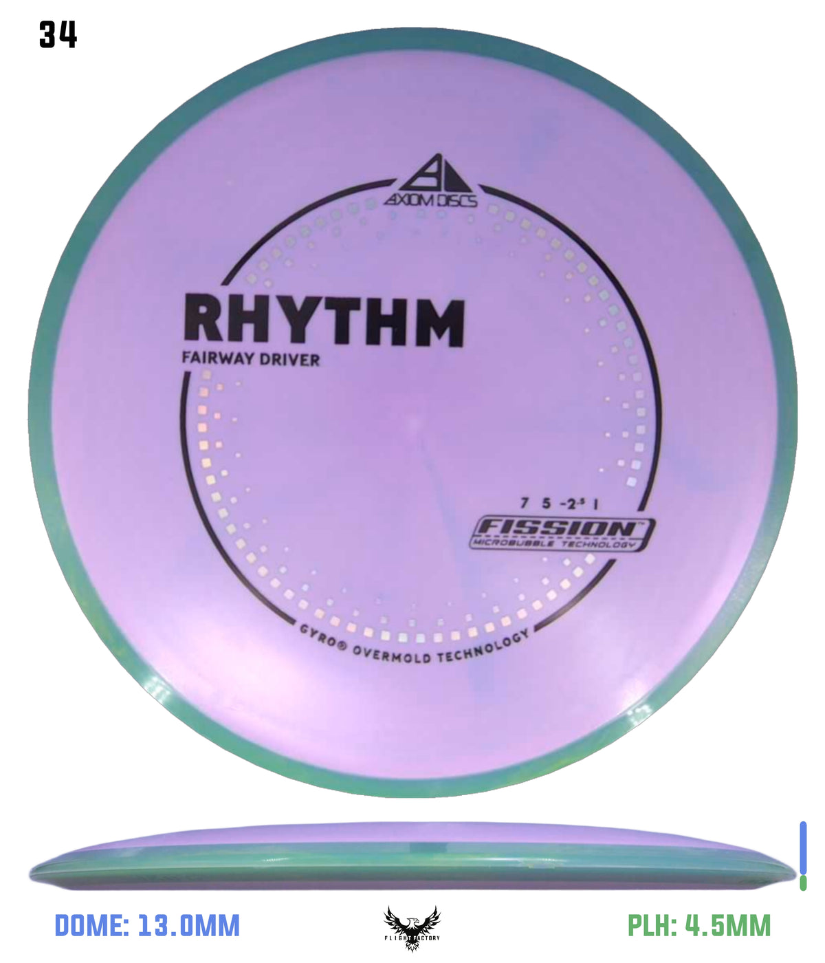 Axiom Fission Rhythm - New Stock Stamp