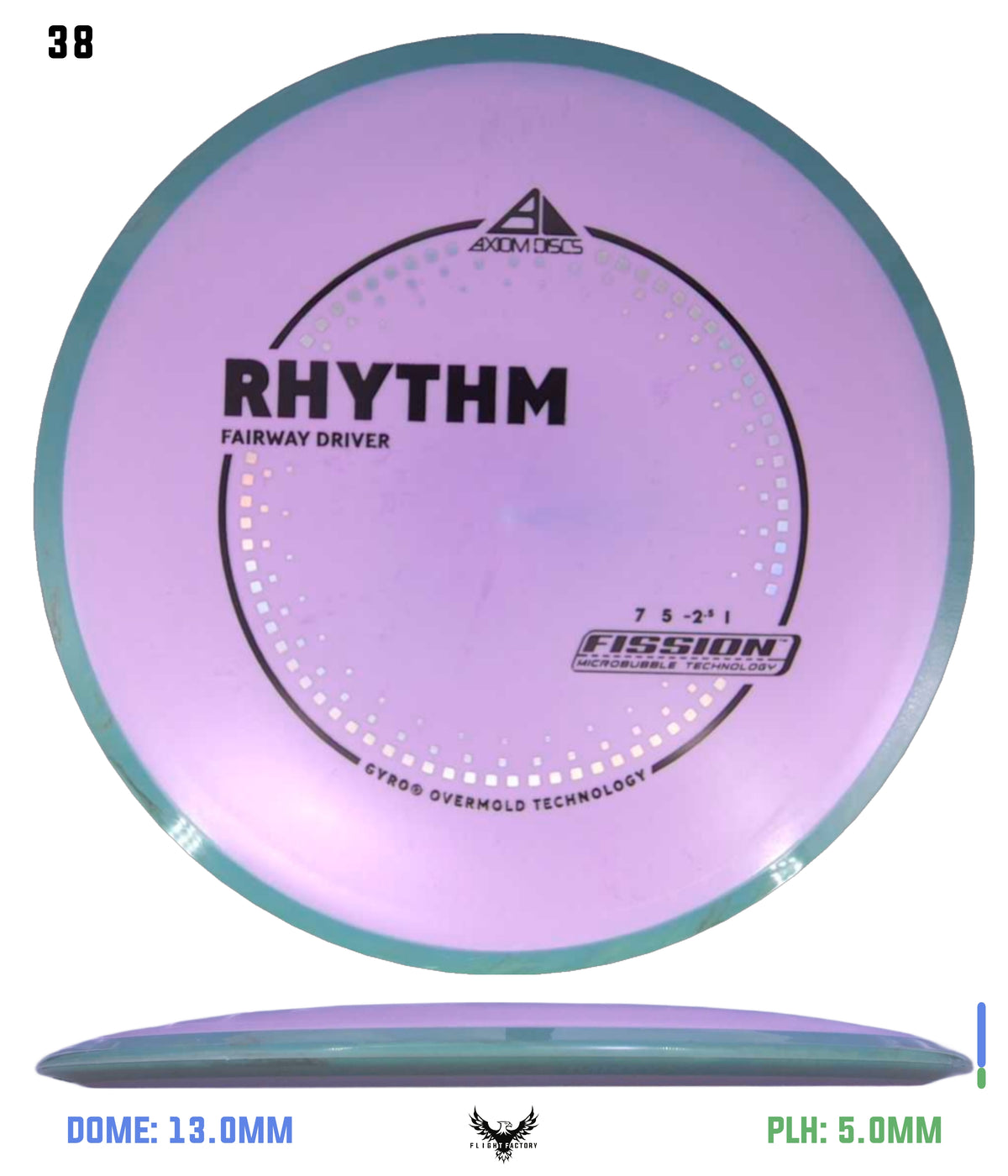 Axiom Fission Rhythm - New Stock Stamp