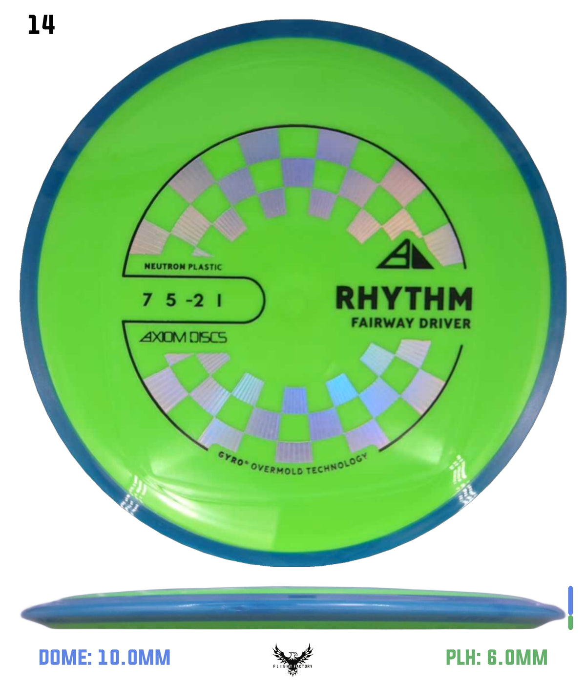 Axiom Neutron Rhythm - New Stock Stamp