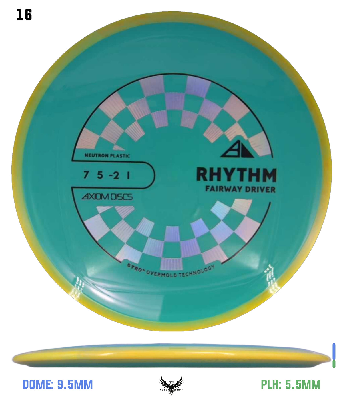 Axiom Neutron Rhythm - New Stock Stamp