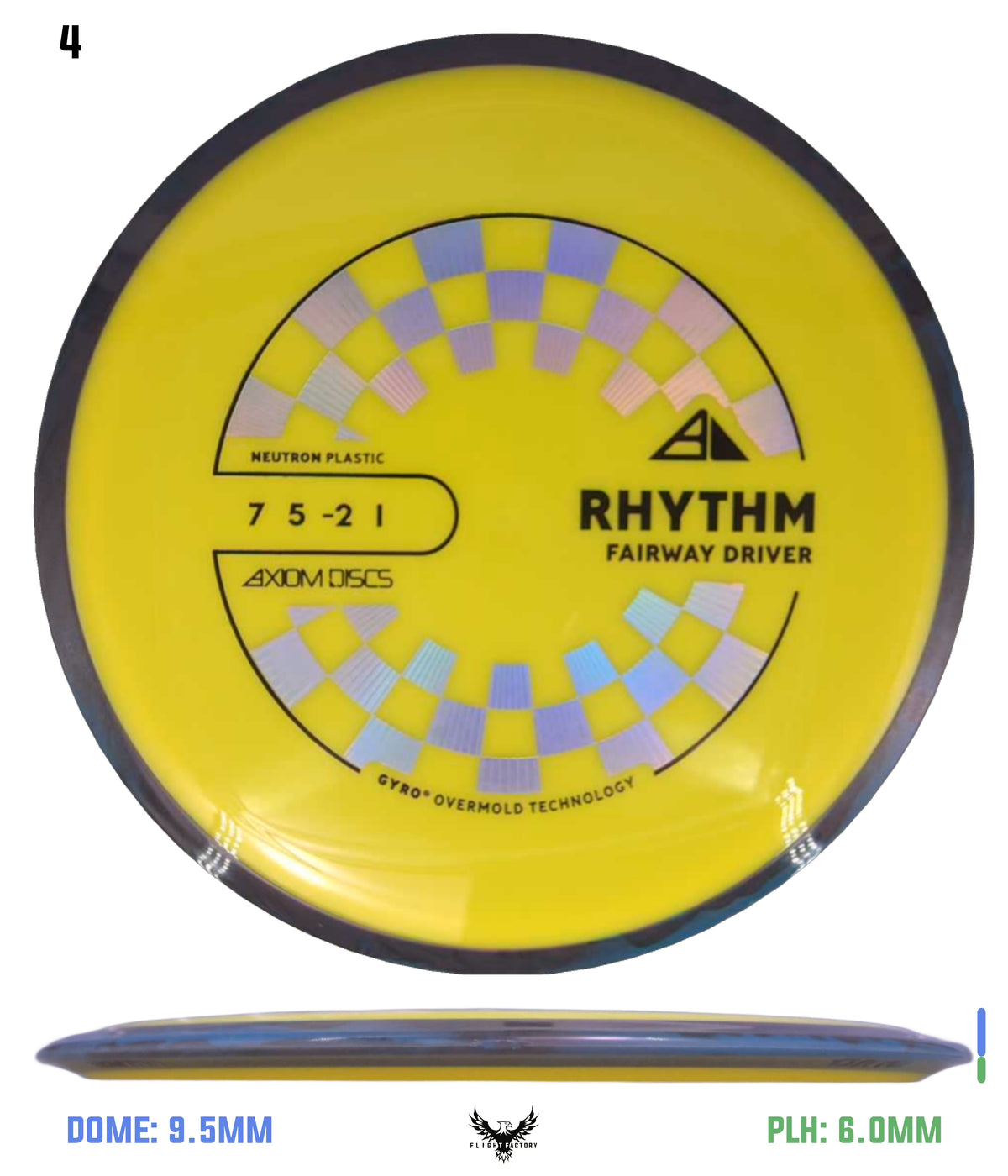 Axiom Neutron Rhythm - New Stock Stamp