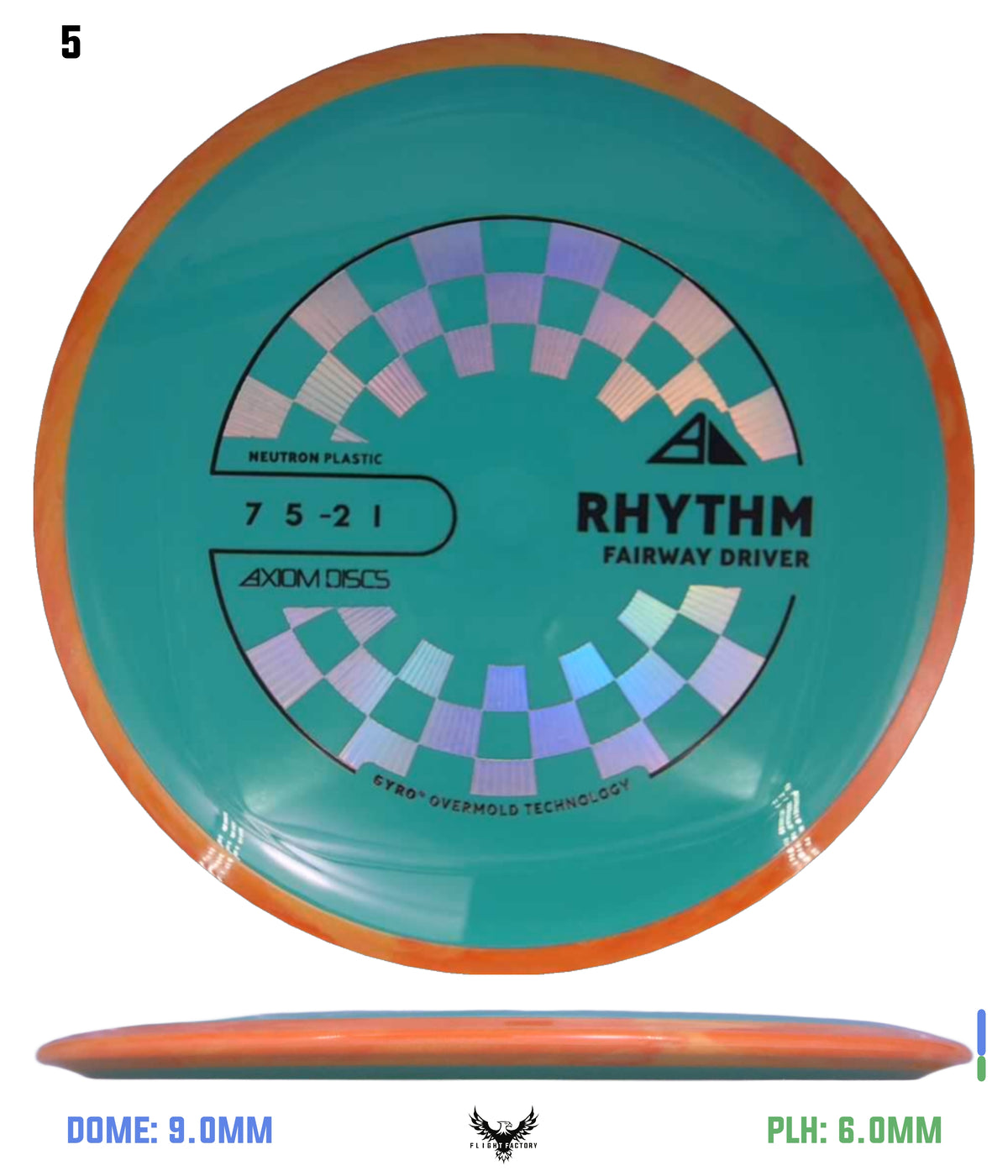 Axiom Neutron Rhythm - New Stock Stamp