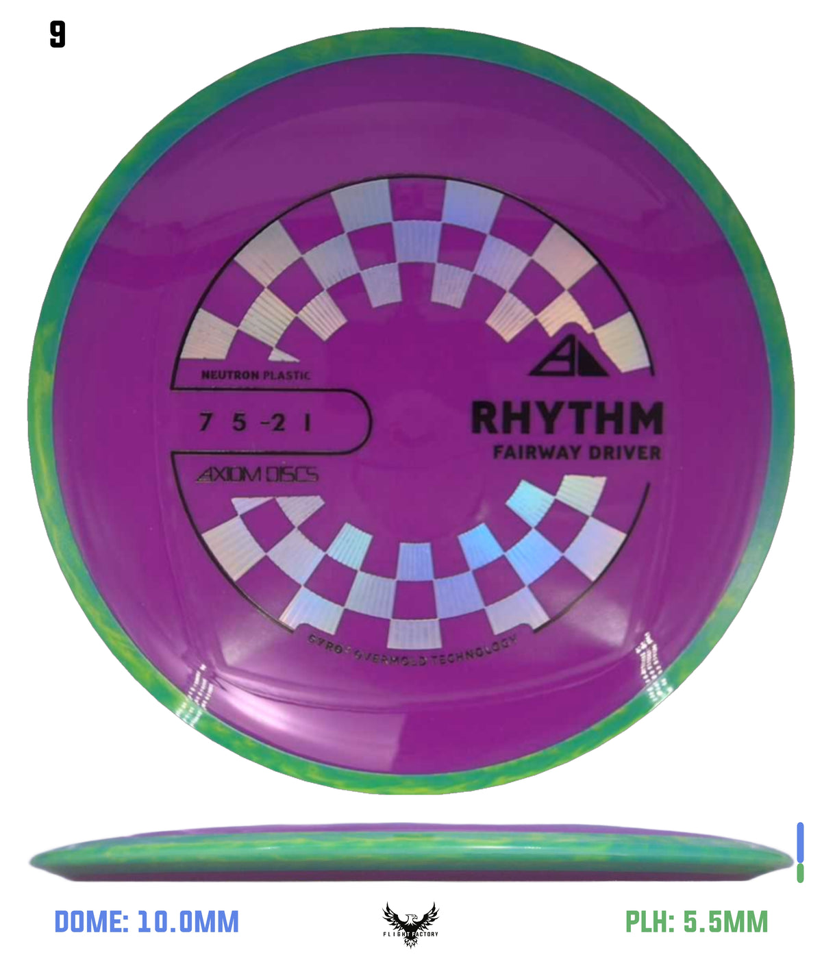 Axiom Neutron Rhythm - New Stock Stamp