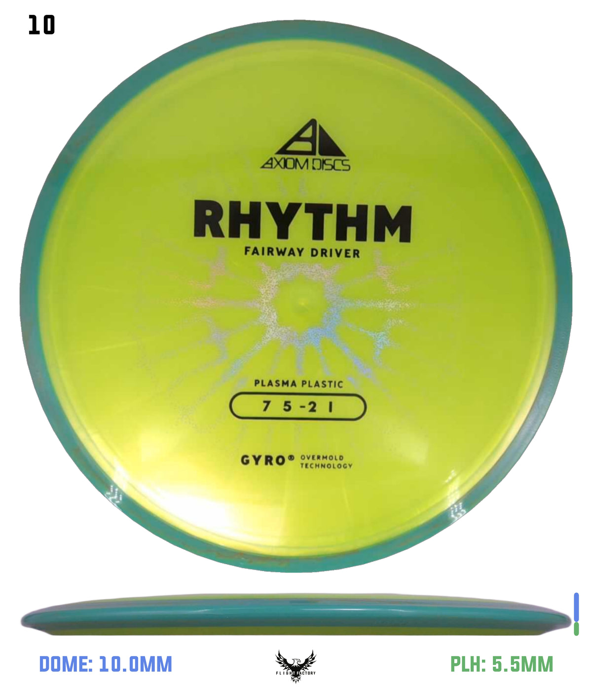Axiom Plasma Rhythm - New Stock Stamp
