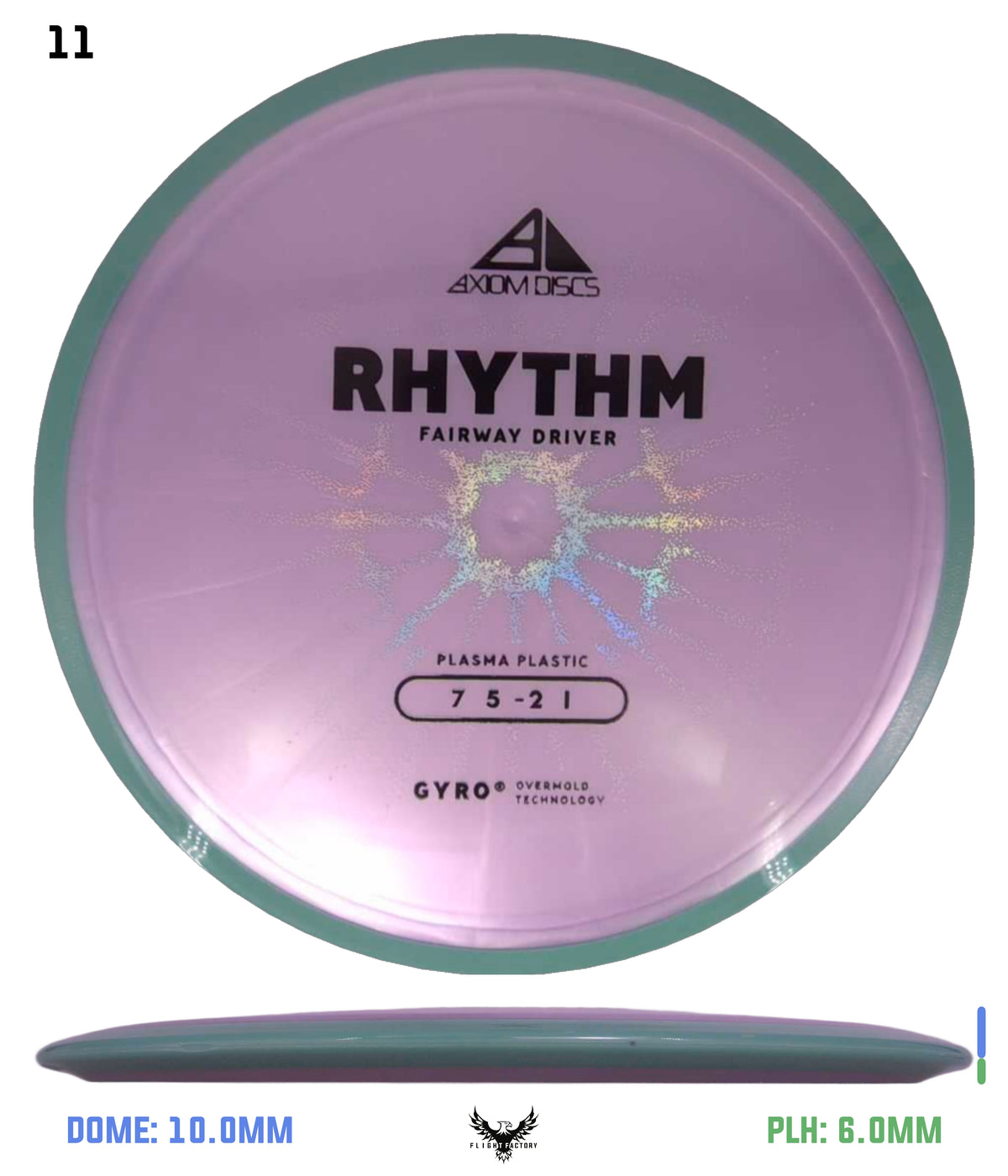 Axiom Plasma Rhythm - New Stock Stamp