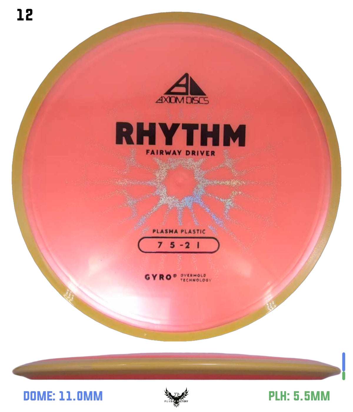 Axiom Plasma Rhythm - New Stock Stamp