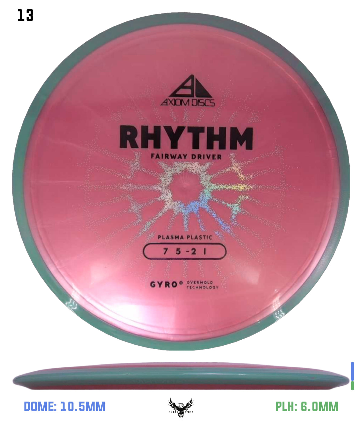Axiom Plasma Rhythm - New Stock Stamp