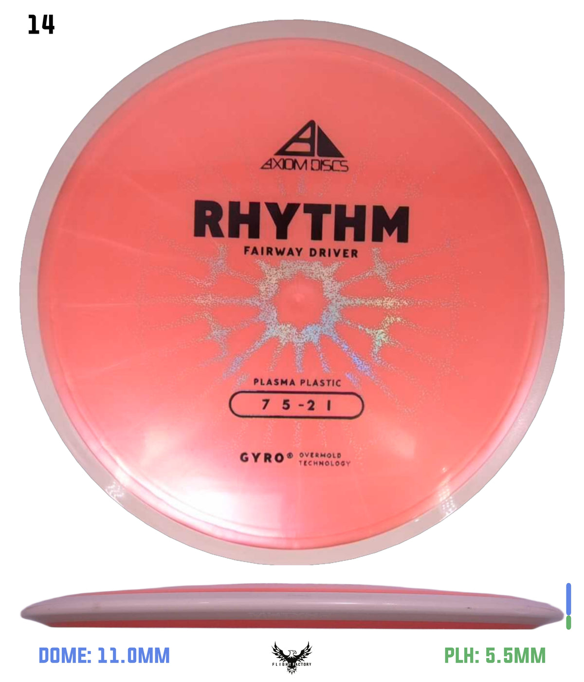 Axiom Plasma Rhythm - New Stock Stamp