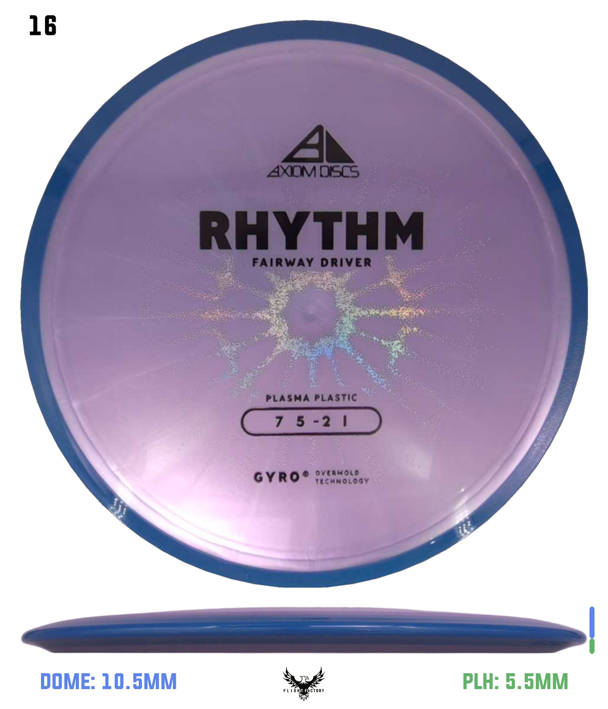 Axiom Plasma Rhythm - New Stock Stamp