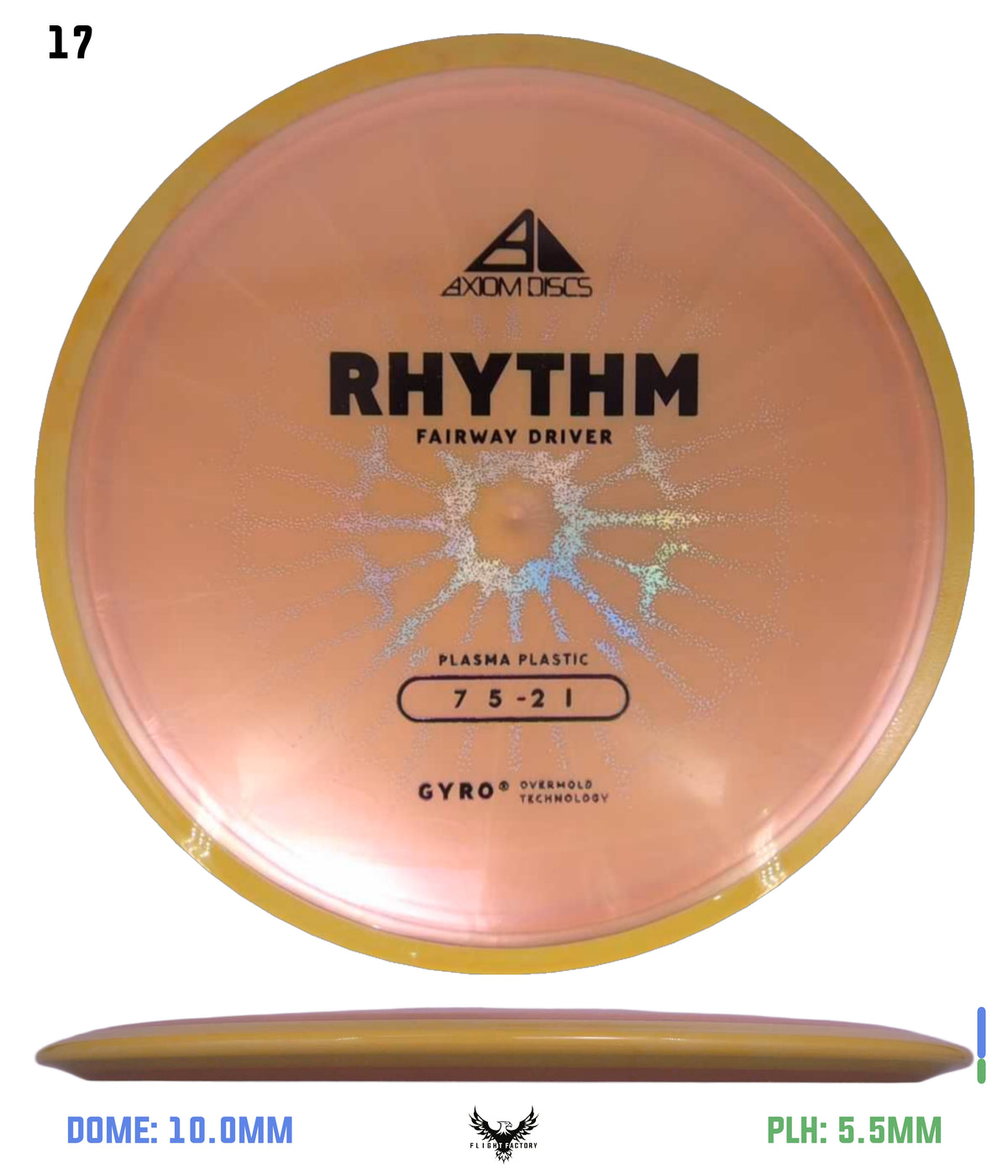 Axiom Plasma Rhythm - New Stock Stamp