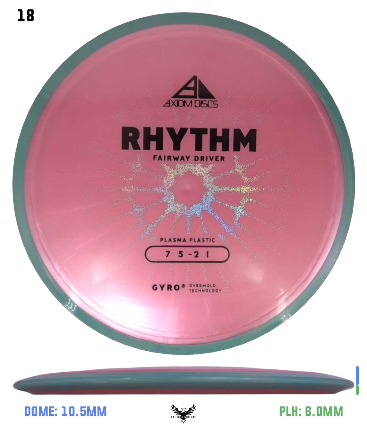 Axiom Plasma Rhythm - New Stock Stamp