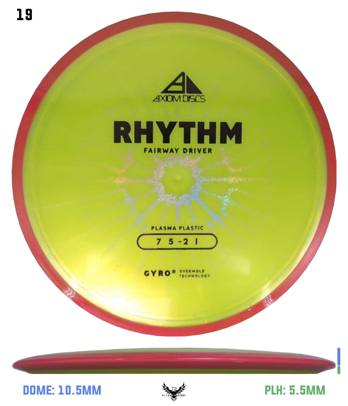 Axiom Plasma Rhythm - New Stock Stamp