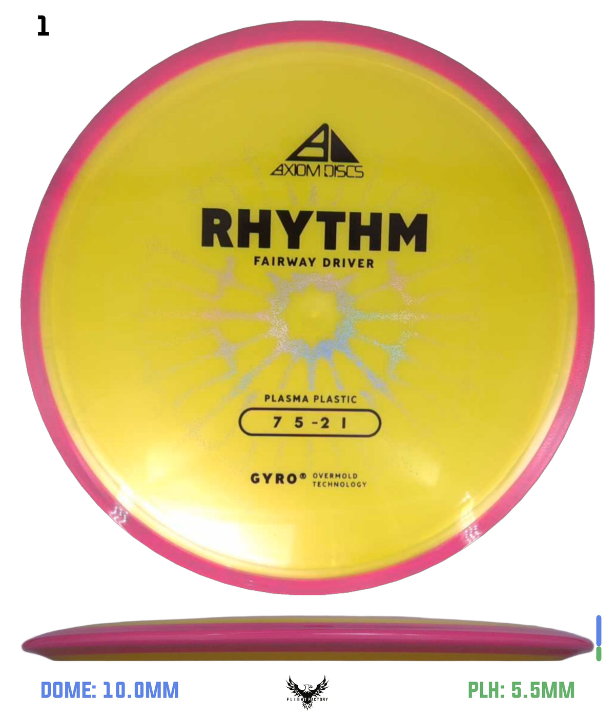 Axiom Plasma Rhythm - New Stock Stamp