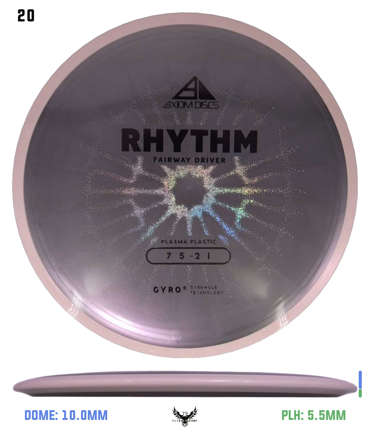 Axiom Plasma Rhythm - New Stock Stamp