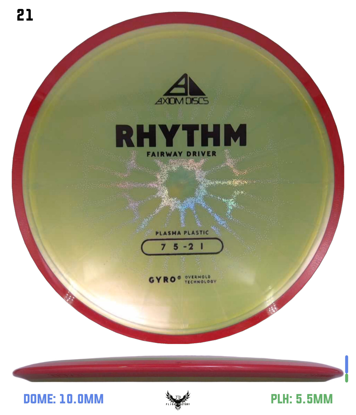 Axiom Plasma Rhythm - New Stock Stamp