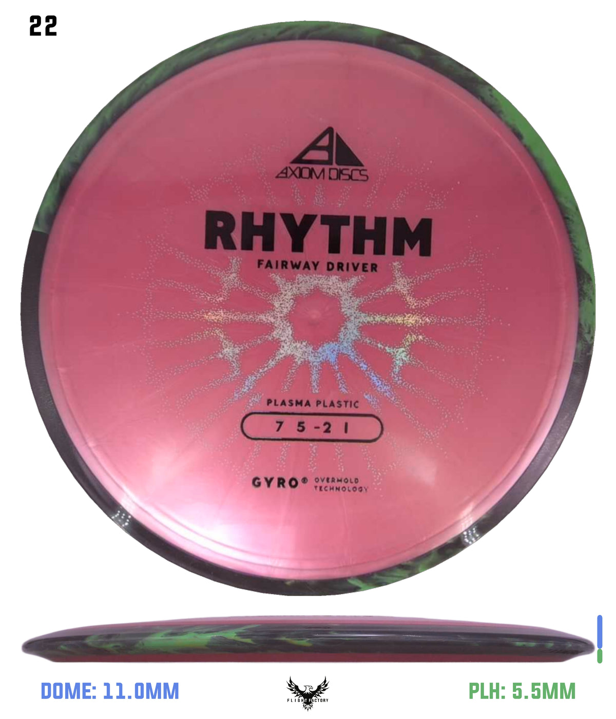 Axiom Plasma Rhythm - New Stock Stamp