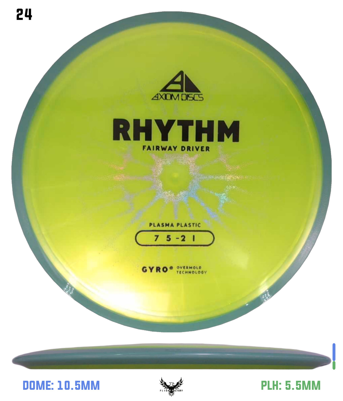 Axiom Plasma Rhythm - New Stock Stamp