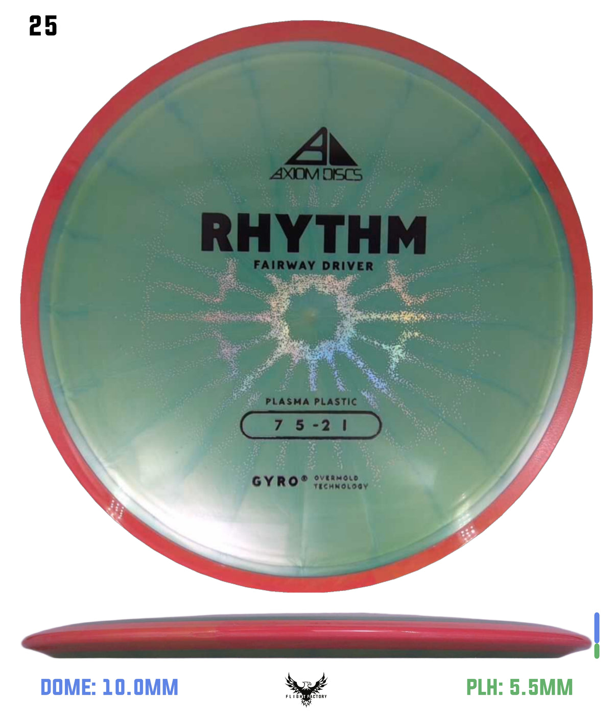 Axiom Plasma Rhythm - New Stock Stamp