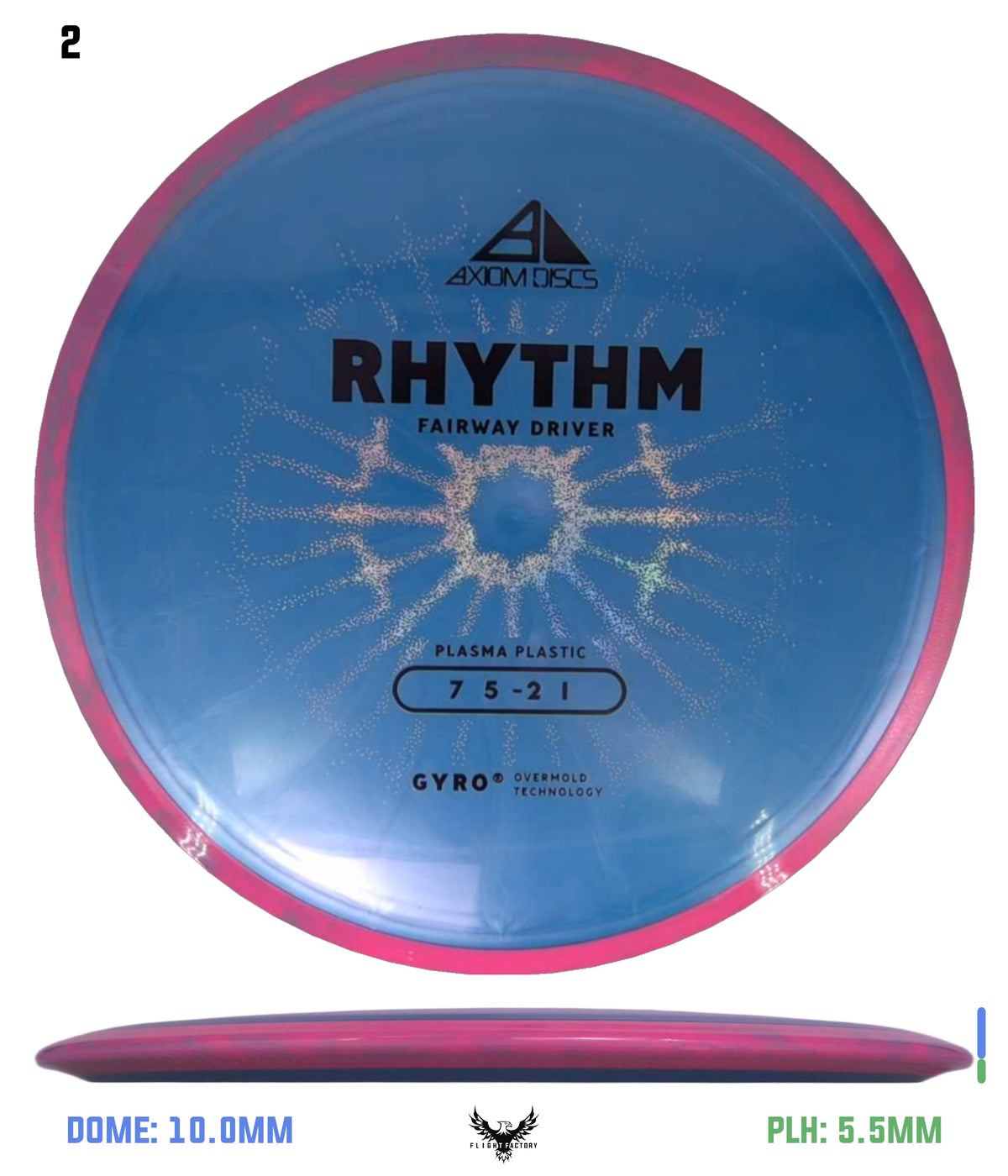 Axiom Plasma Rhythm - New Stock Stamp