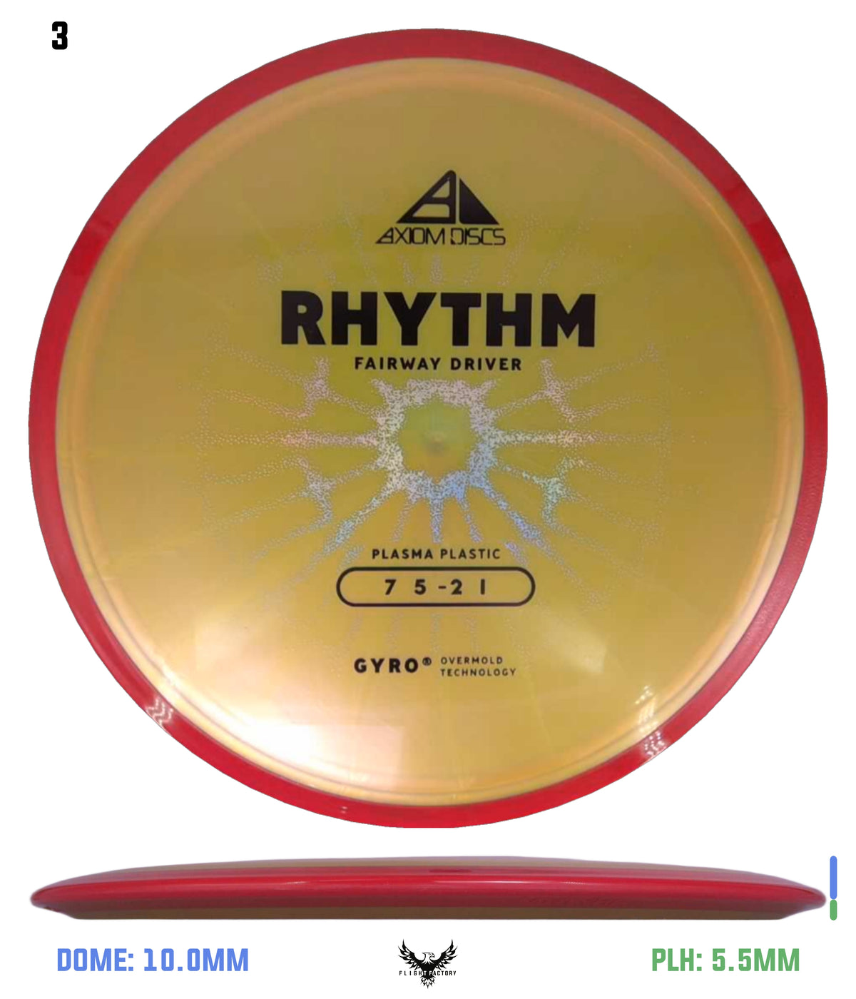 Axiom Plasma Rhythm - New Stock Stamp