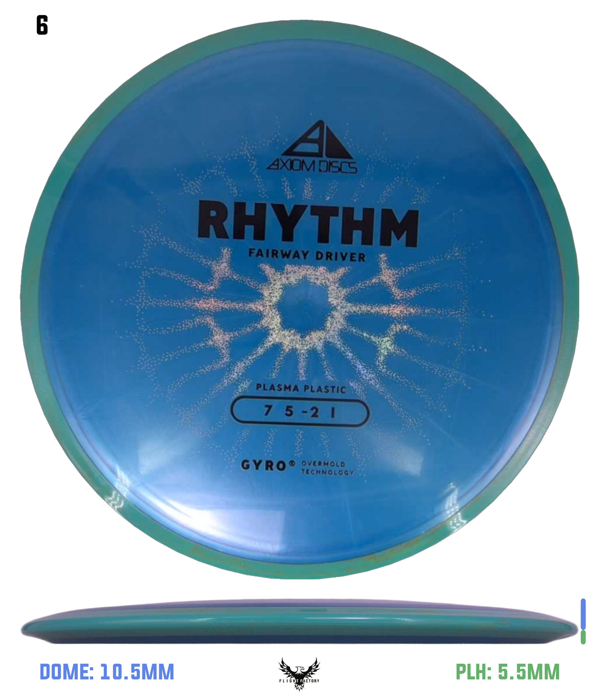 Axiom Plasma Rhythm - New Stock Stamp